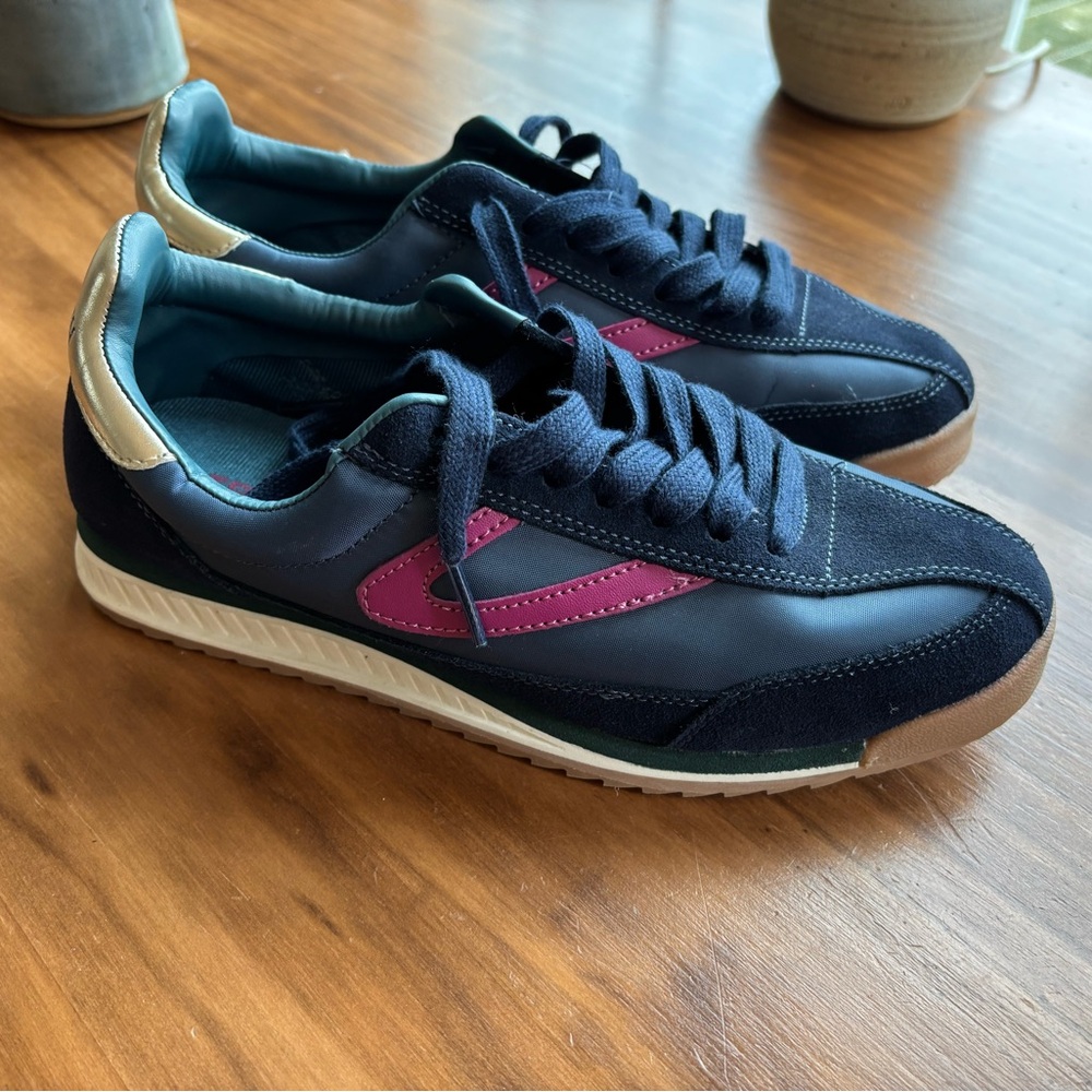 Tretorn Rawlings 2.0 sneaker size 8.5 navy blue